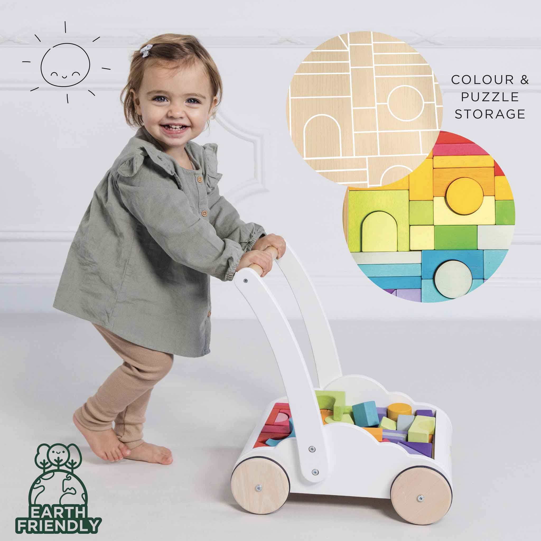 Rainbow Baby Walker & Puzzles