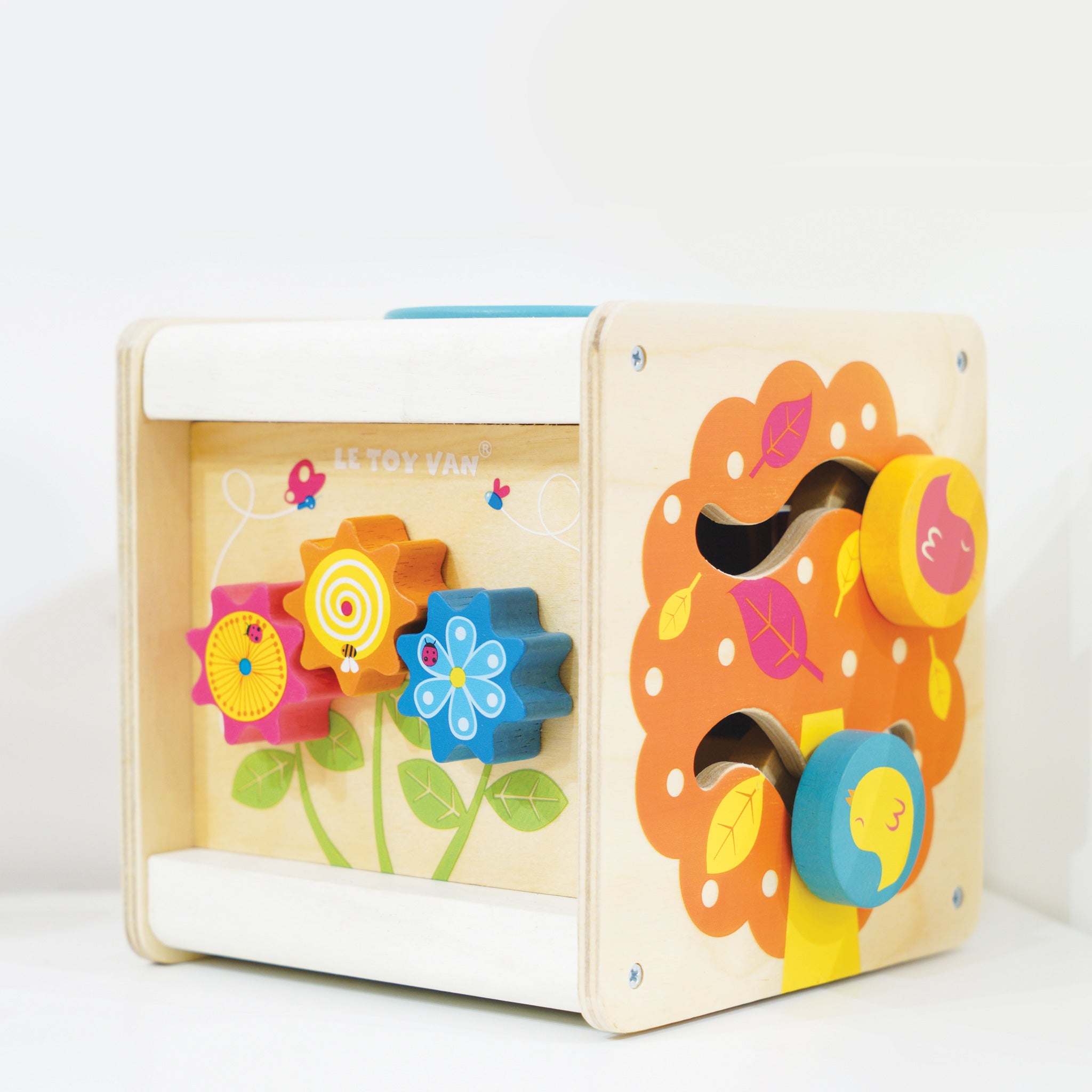 Activity Wooden Cube