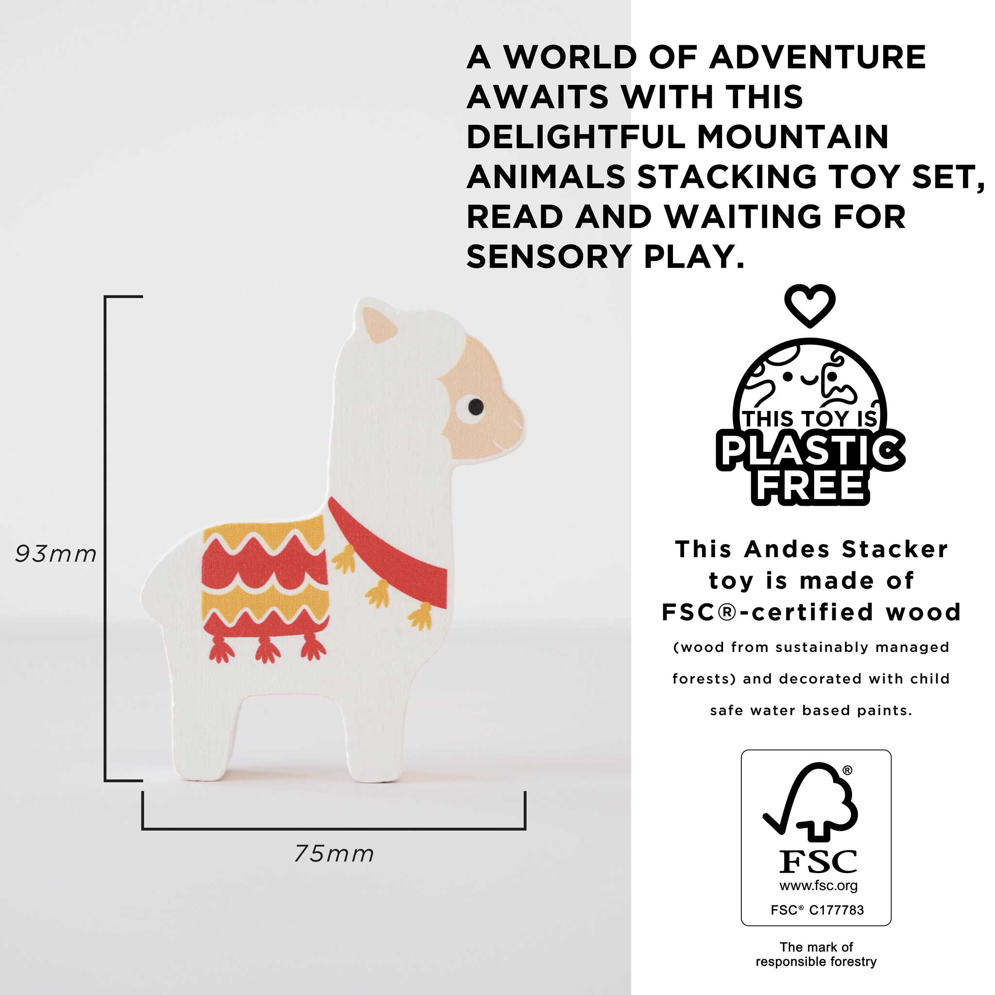 Andes Stacking Animals & Bag