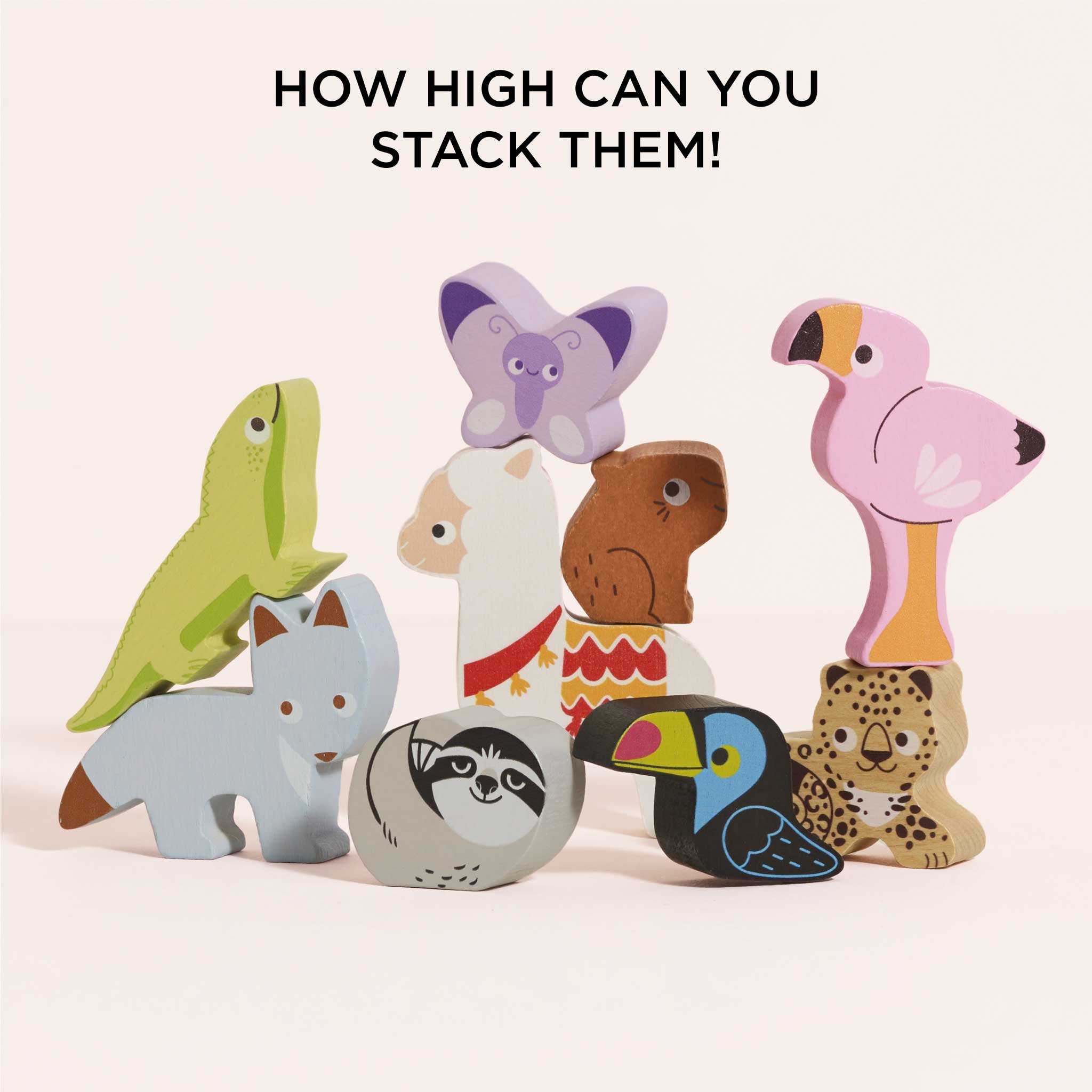 Andes Stacking Animals & Bag