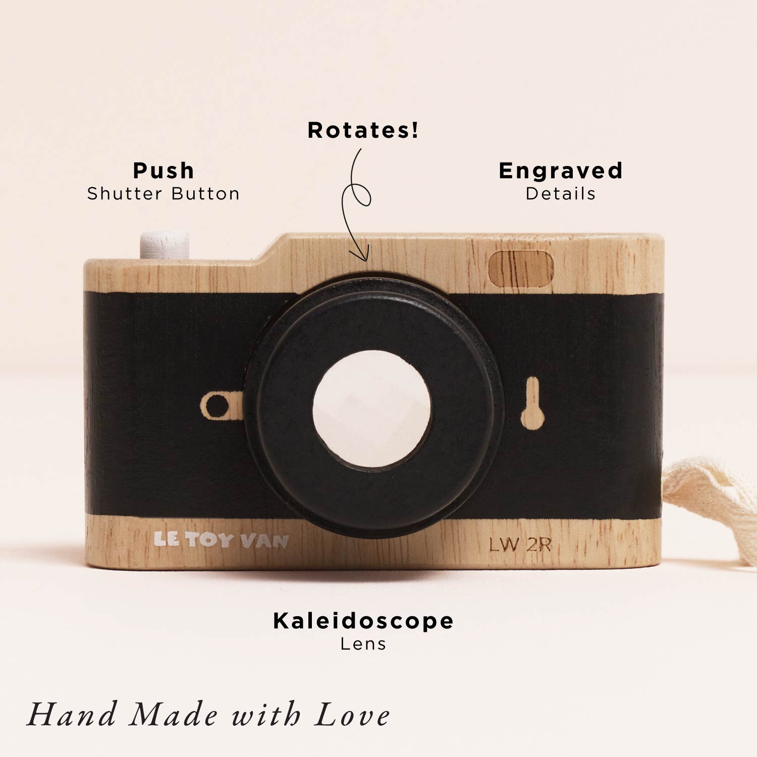 Wooden Retro Camera