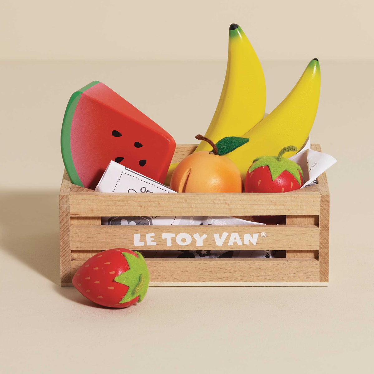 Smoothie Fruit Wooden Market Crate