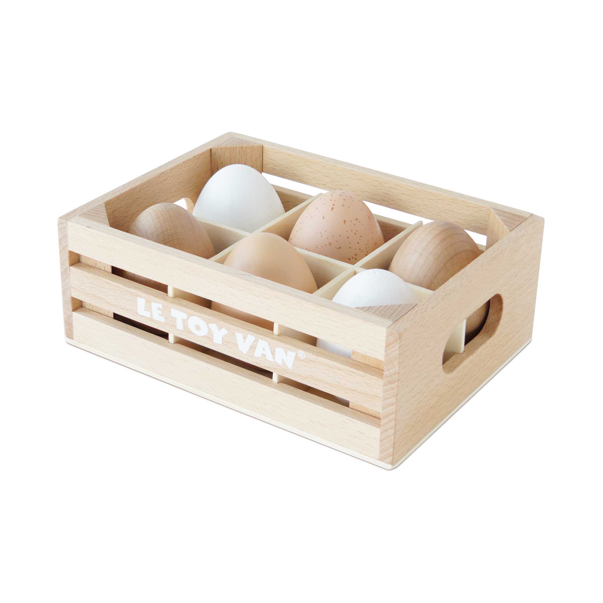 Farm Eggs Wooden Market Crate (2022)