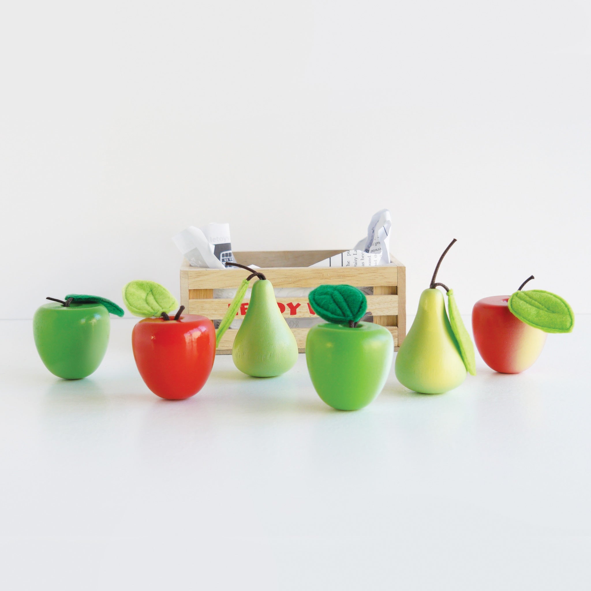 Orchard Fruits Wooden Market Crate (2022)