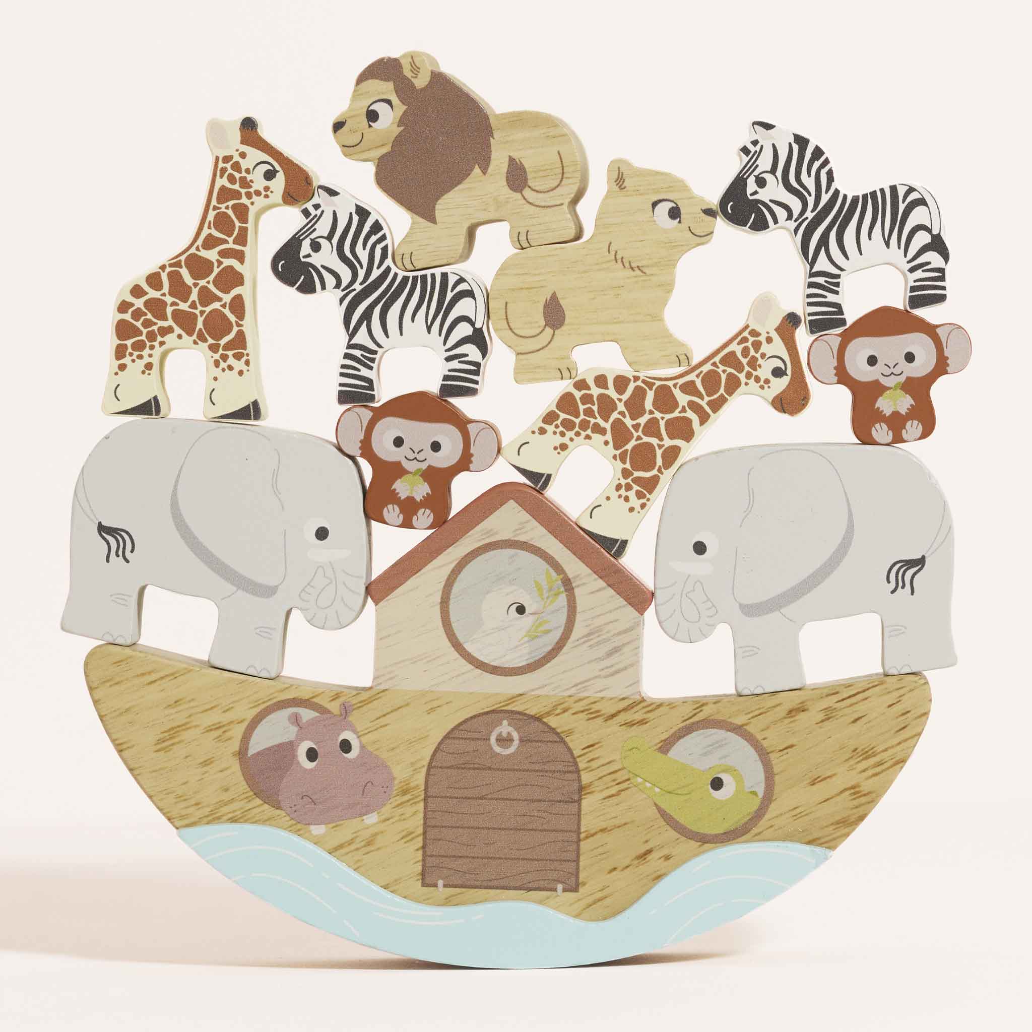 TV214-balancing-animals-noah-ark-boat-stacking-girafe-elephant-monkey-zebra-lion-wooden-plastic-free-toy-baby-gift_4