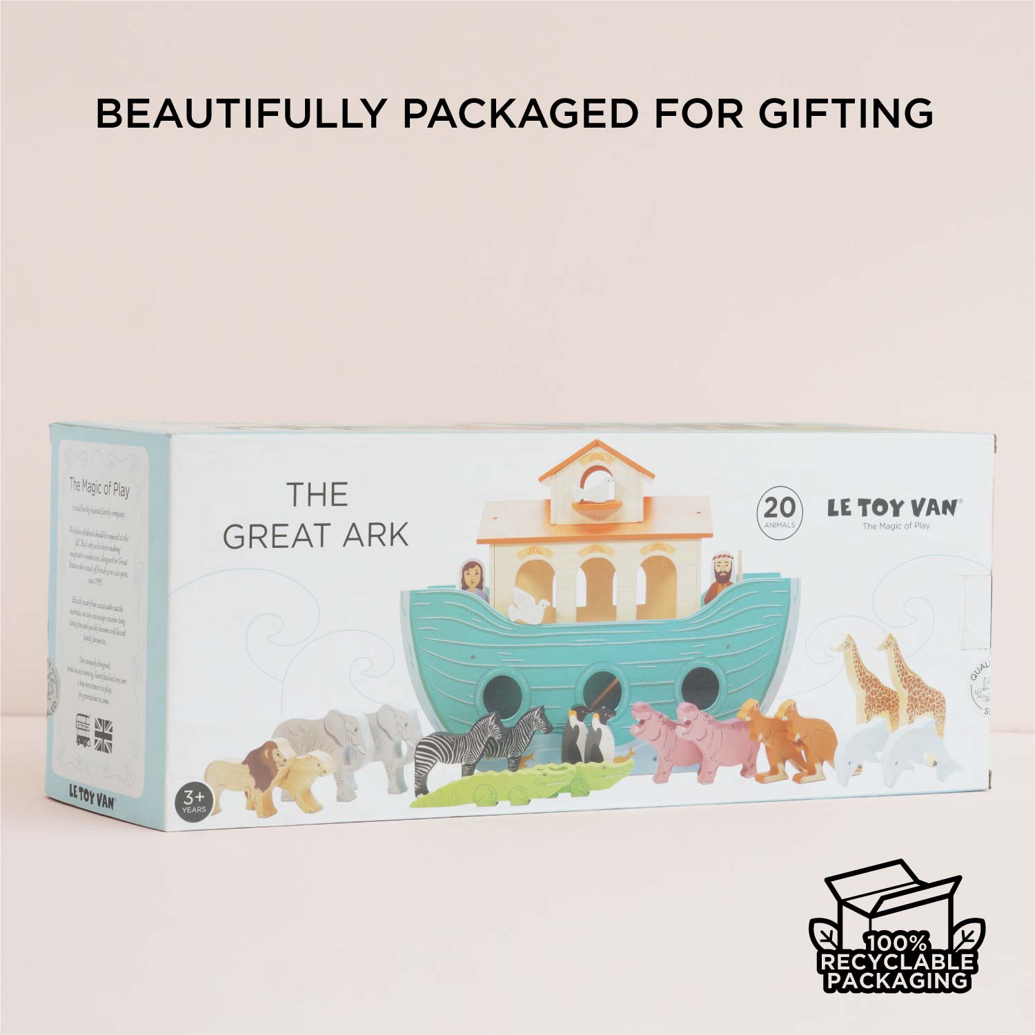 Noah’s Great Wooden Ark & Animals