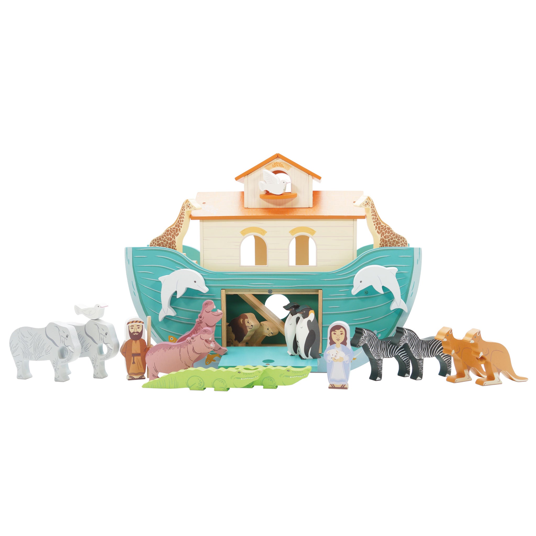Noah’s Great Wooden Ark & Animals