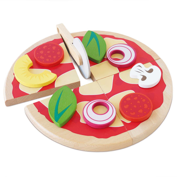 Wooden Pizza | Wooden Pretend Play Foods – Le Toy Van