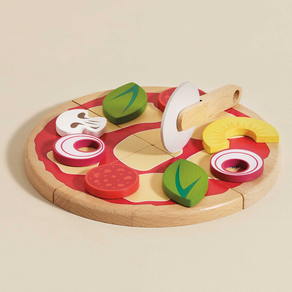 Pizza & Toppings Slice Cutter
