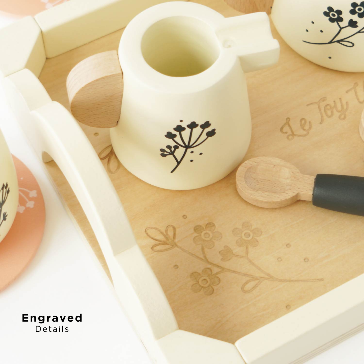 Wooden Tea Set & Tray - Le Toy Van