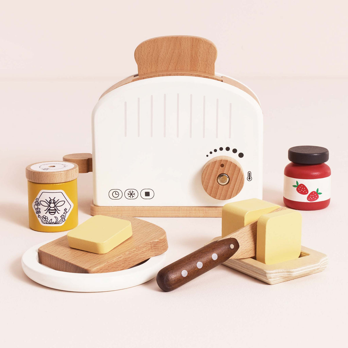 Pop up Toaster & Breakfast Set