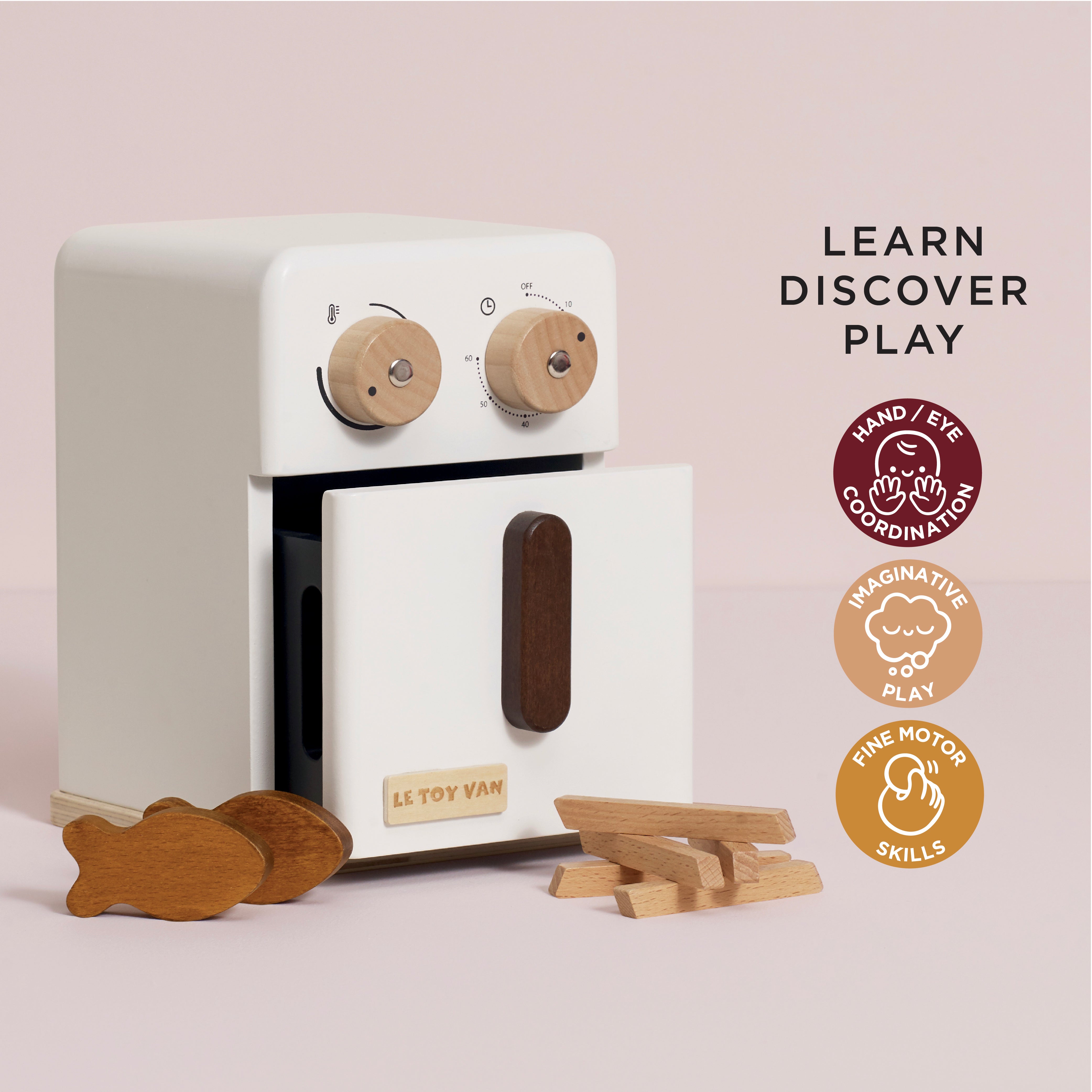 Wooden Air Fryer & Playfood