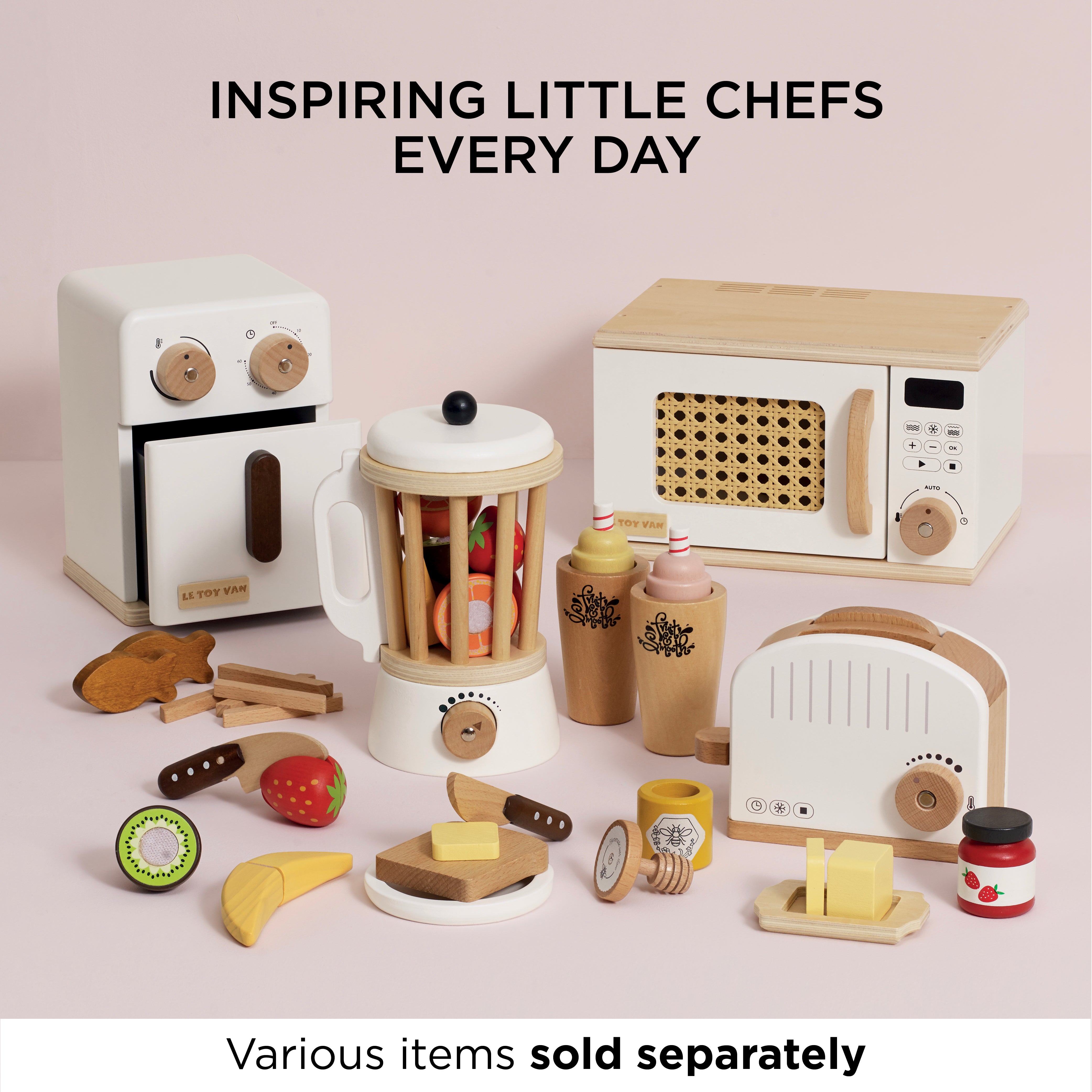 Wooden Air Fryer & Playfood