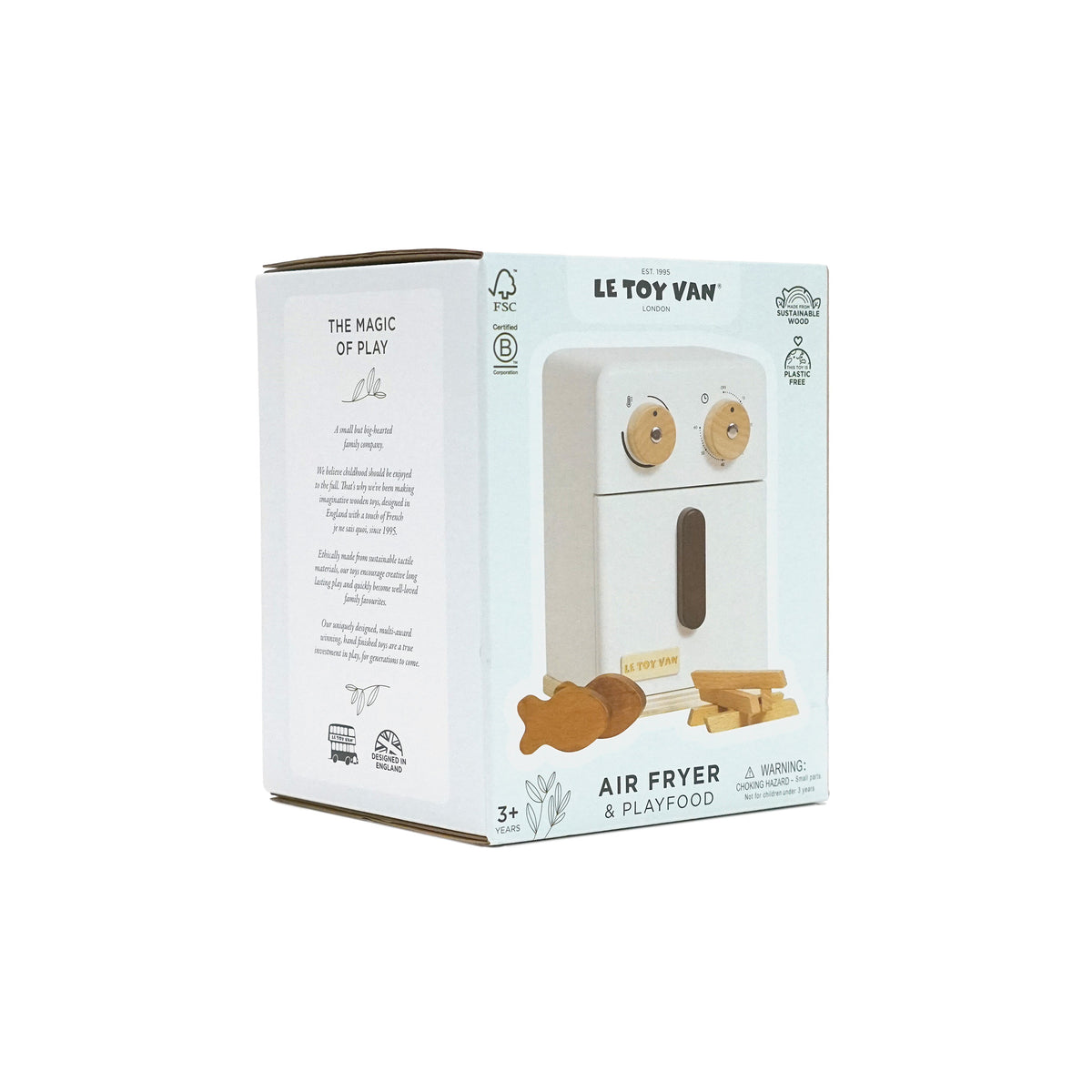 Wooden Air Fryer & Playfood