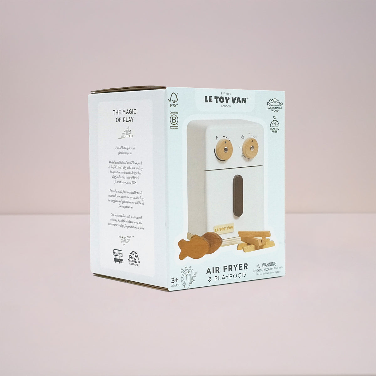 Wooden Air Fryer & Playfood