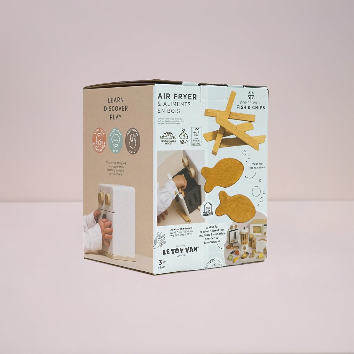Wooden Air Fryer & Playfood