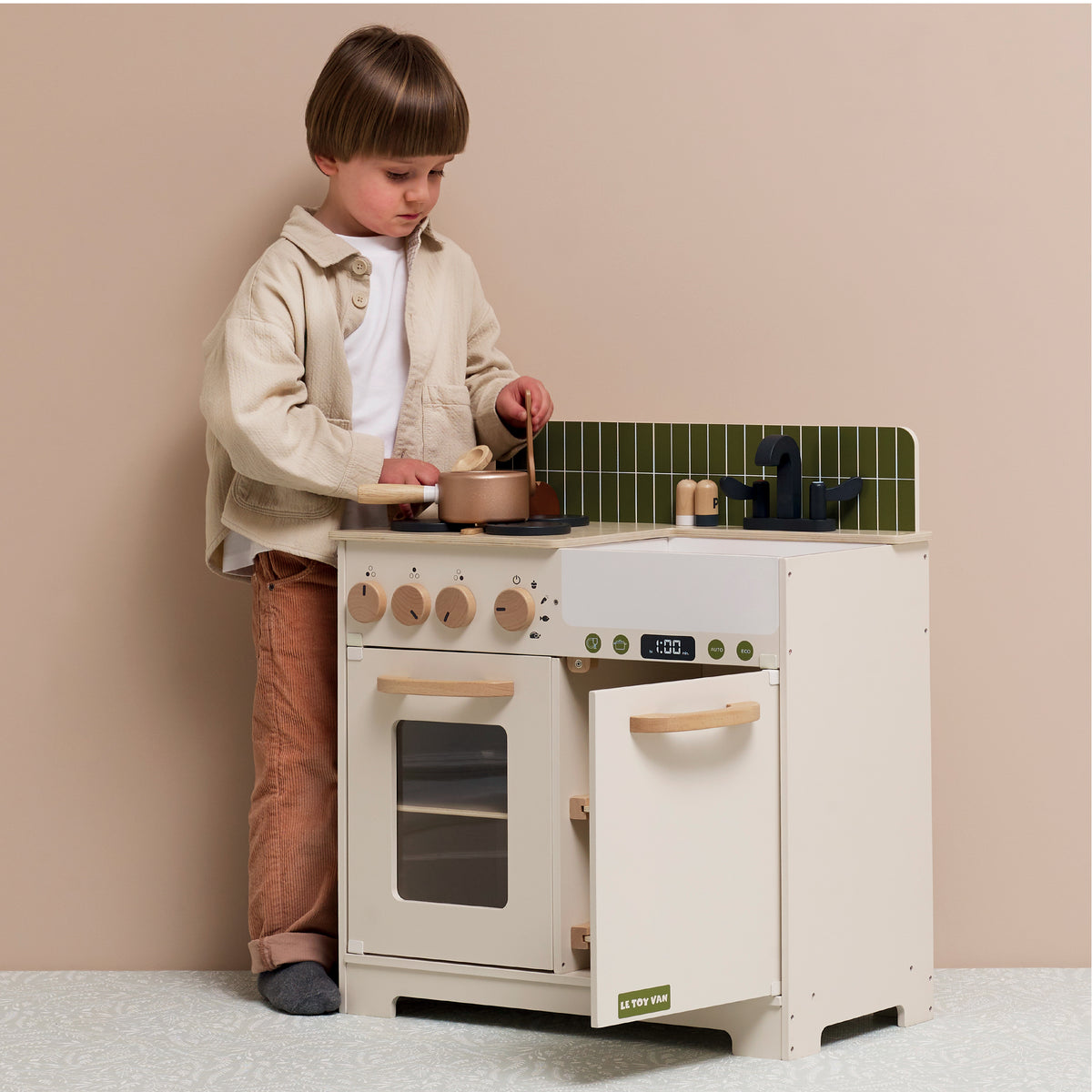 Olive Play Kitchen & Dishwasher