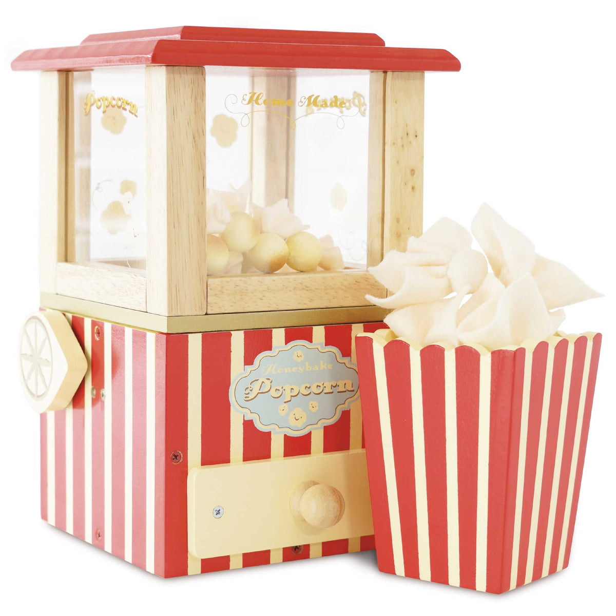 Popcorn Machine | Wooden Pretend Play Toy – Le Toy Van