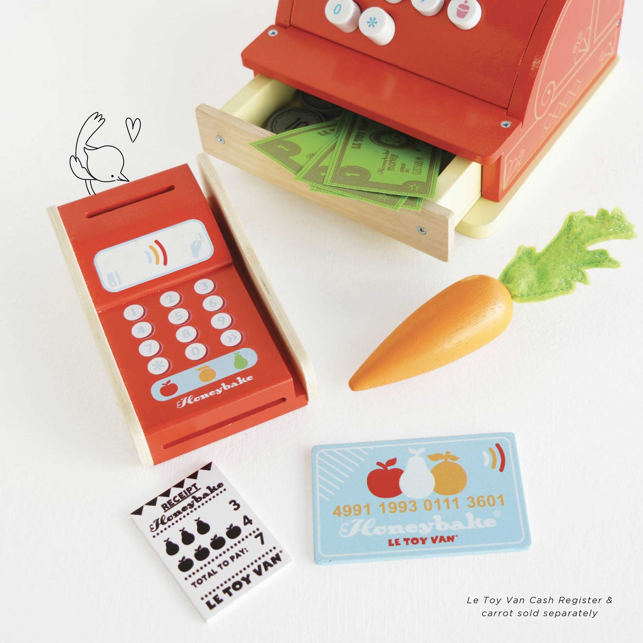 Wooden Card Machine Toys - 0-3 Years – Le Toy Van