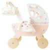 Retro Wooden Doll Pram