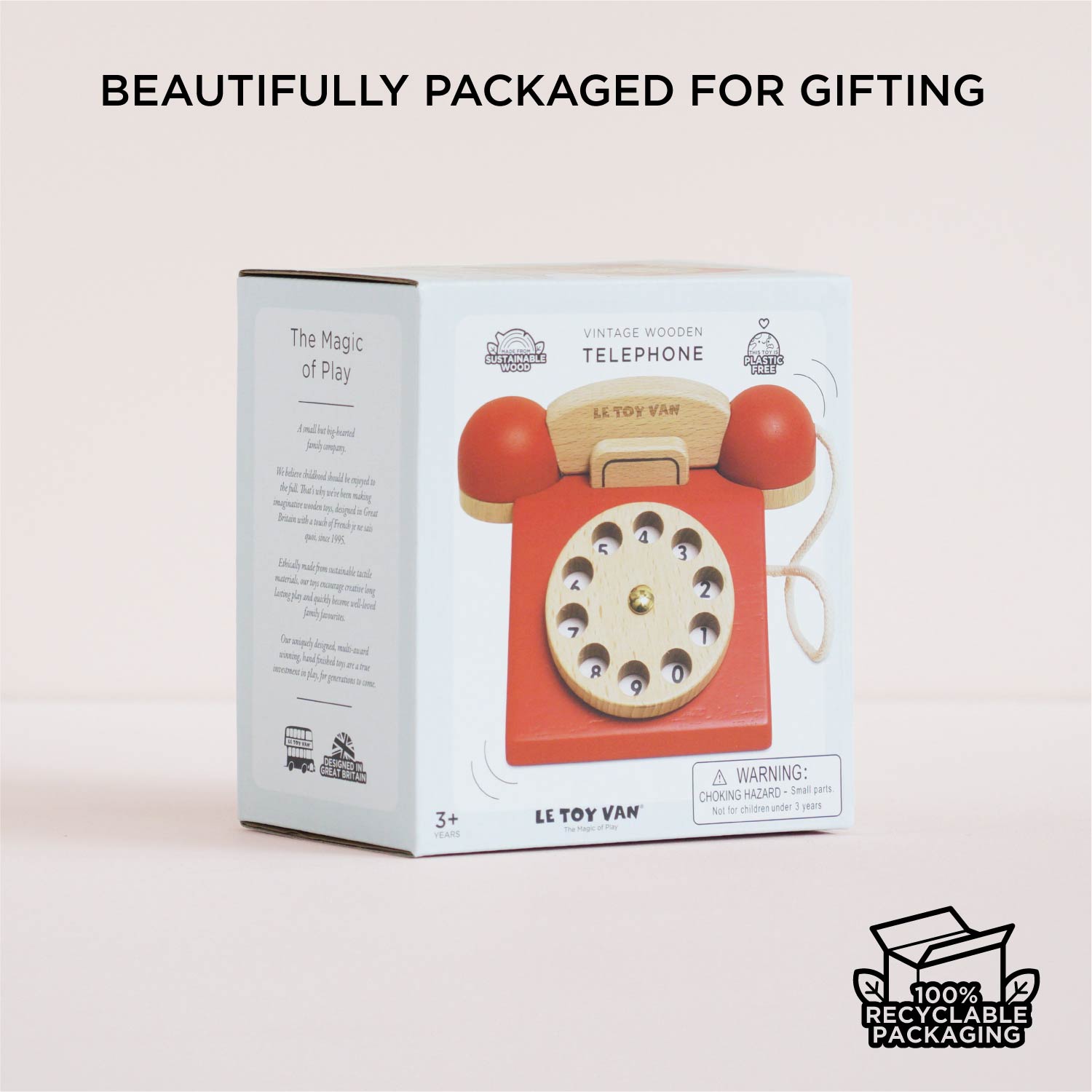 Vintage Wooden Phone