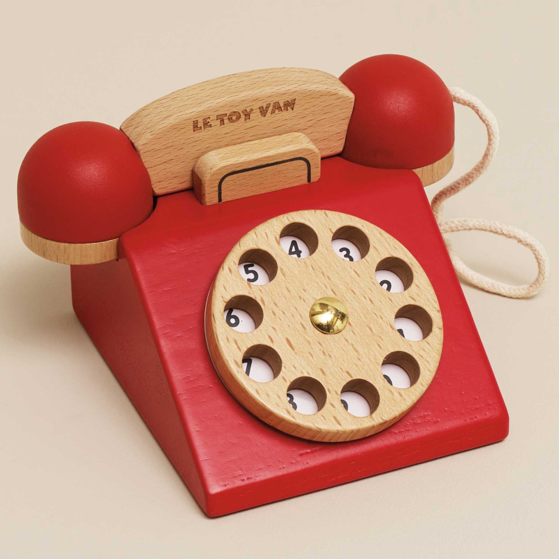 Vintage Phone | Wooden Role Play Toys | Le Toy Van