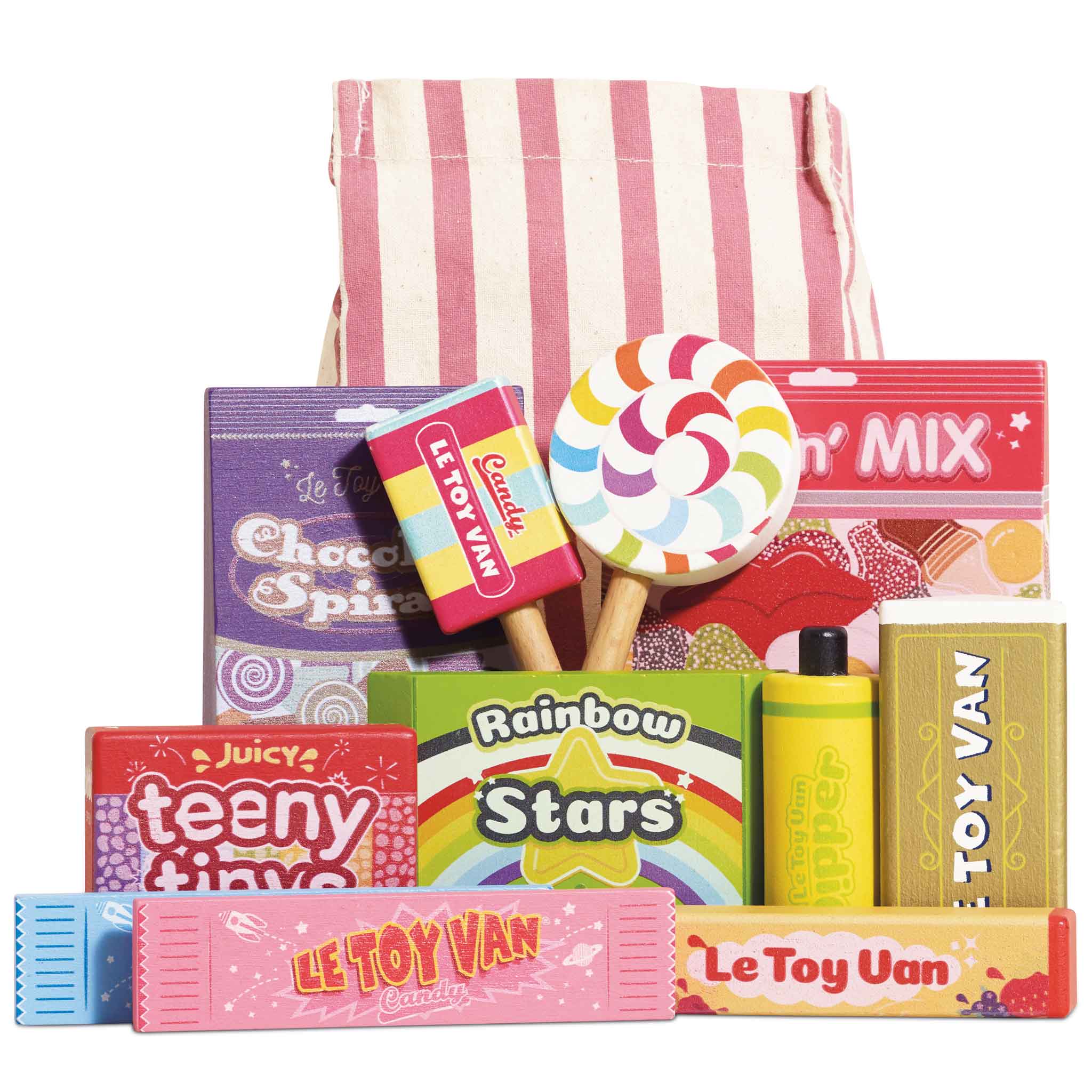Retro Sweets and Candy Roleplay Set Pic n Mix Food Toy Le Toy Van