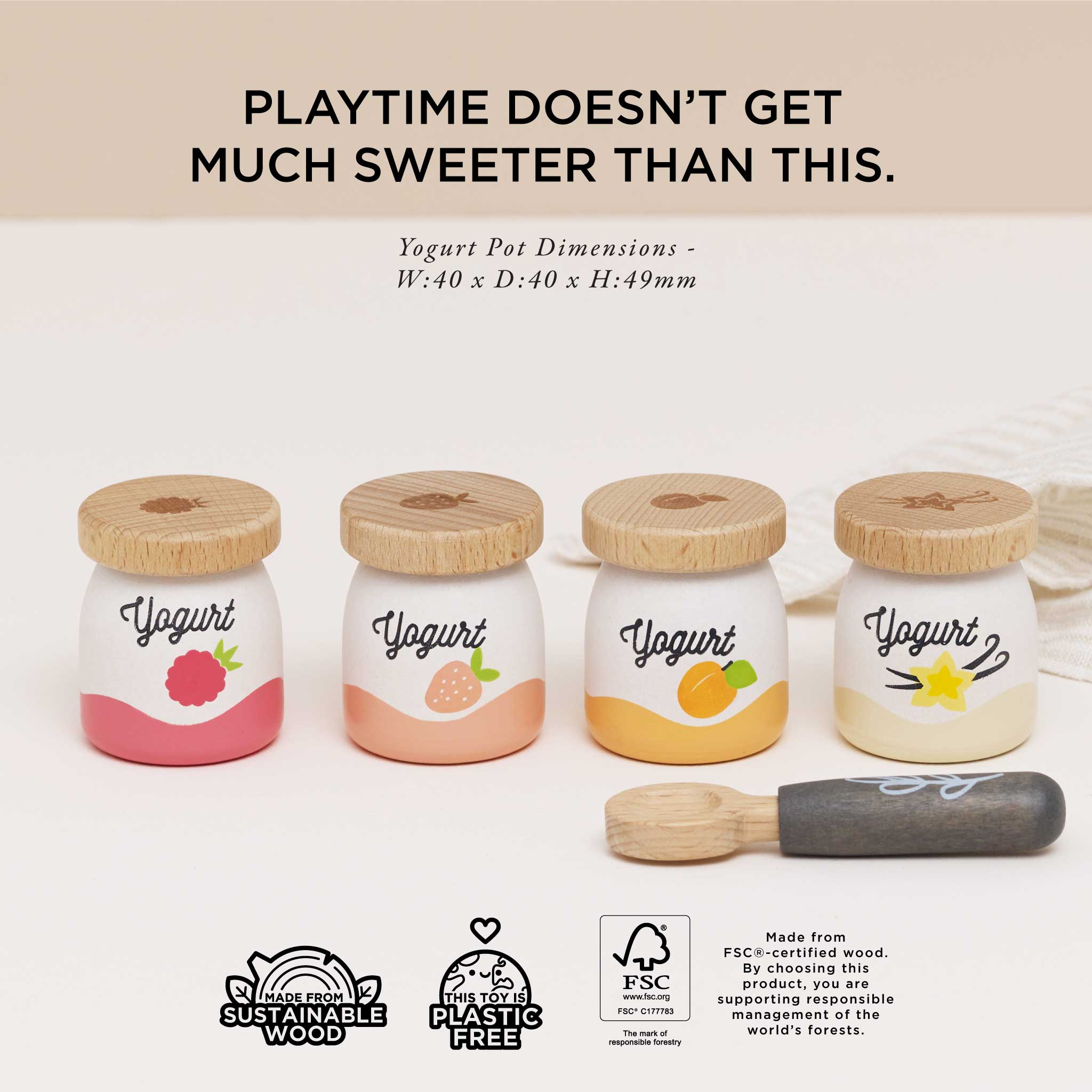 Yogurt Play Food Pack