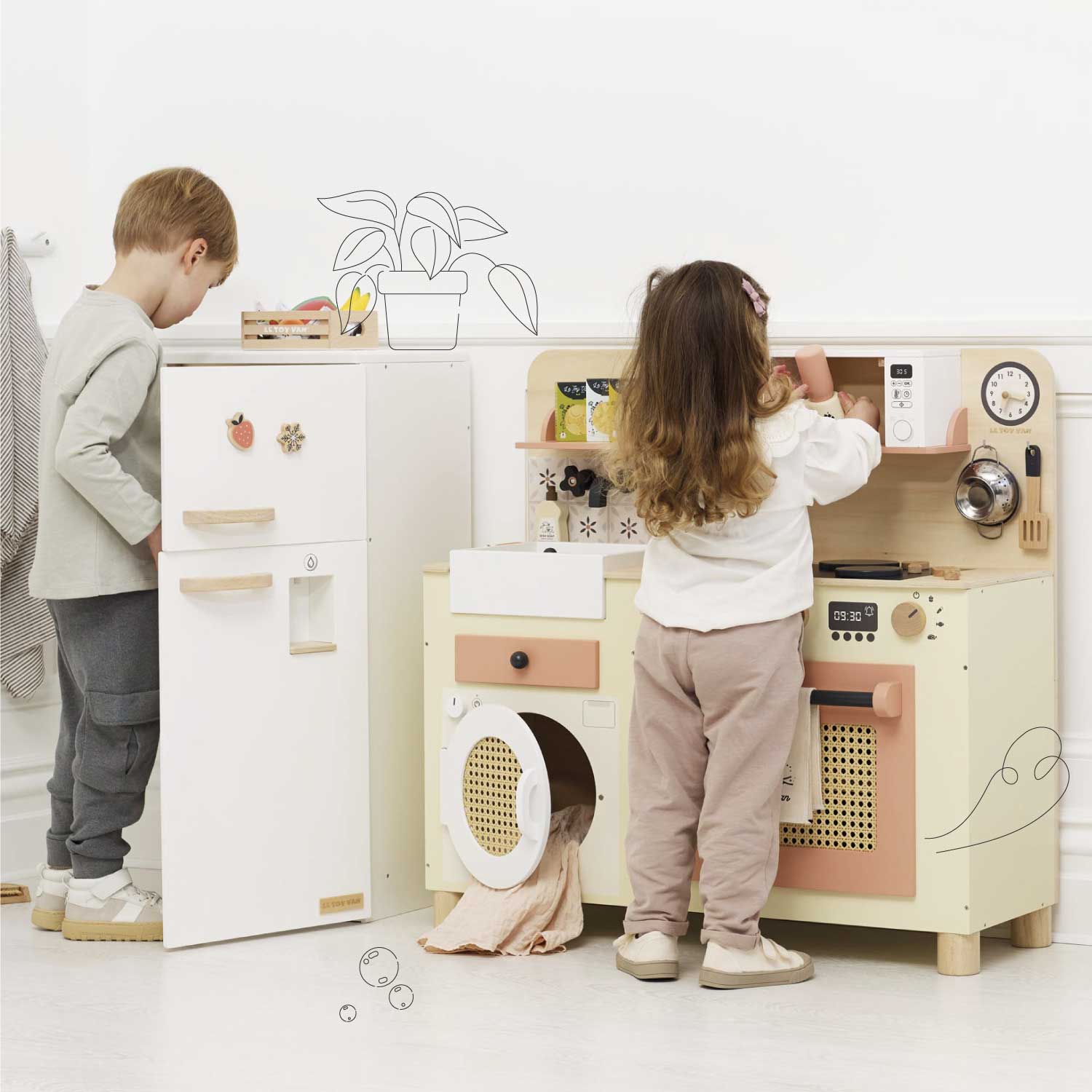 Luxury play kitchen online