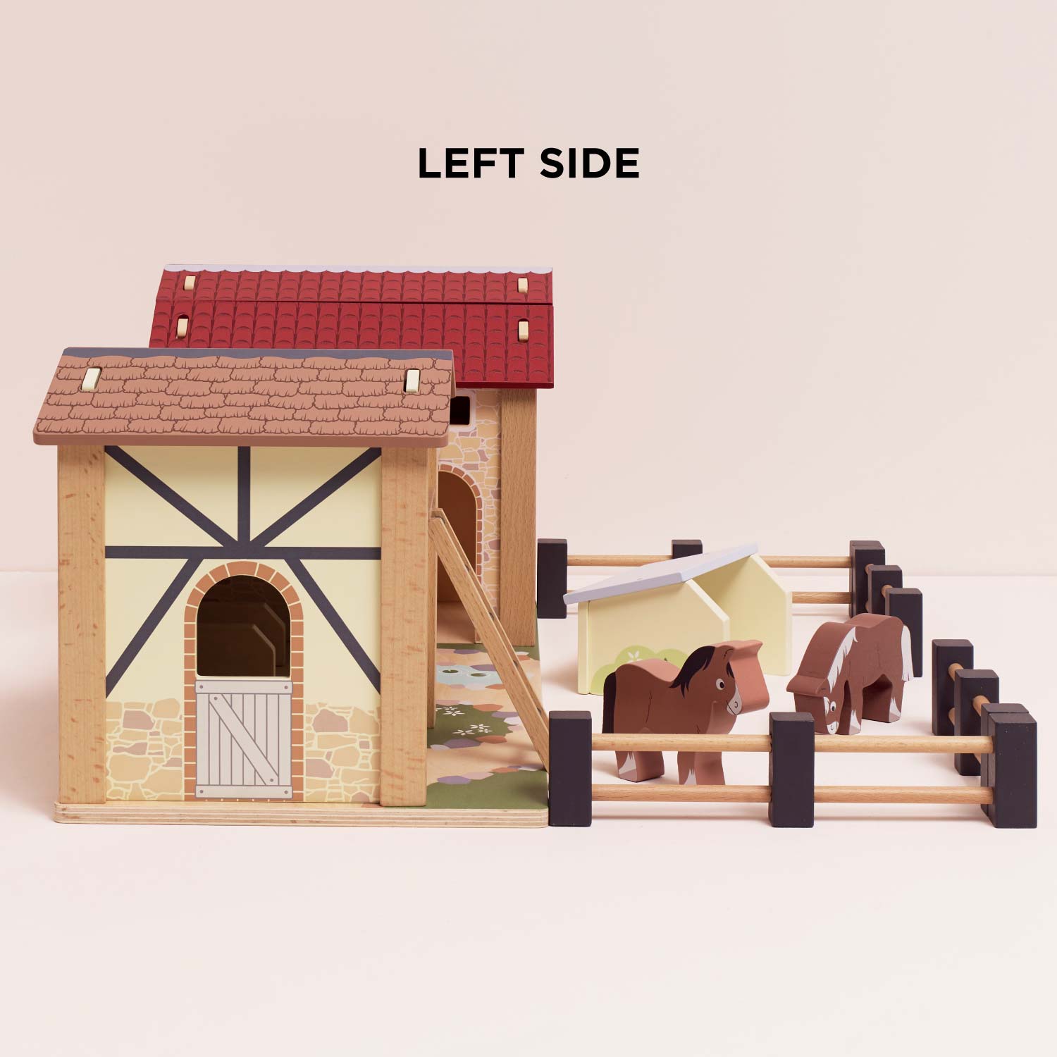 Wooden Farmyard Stables