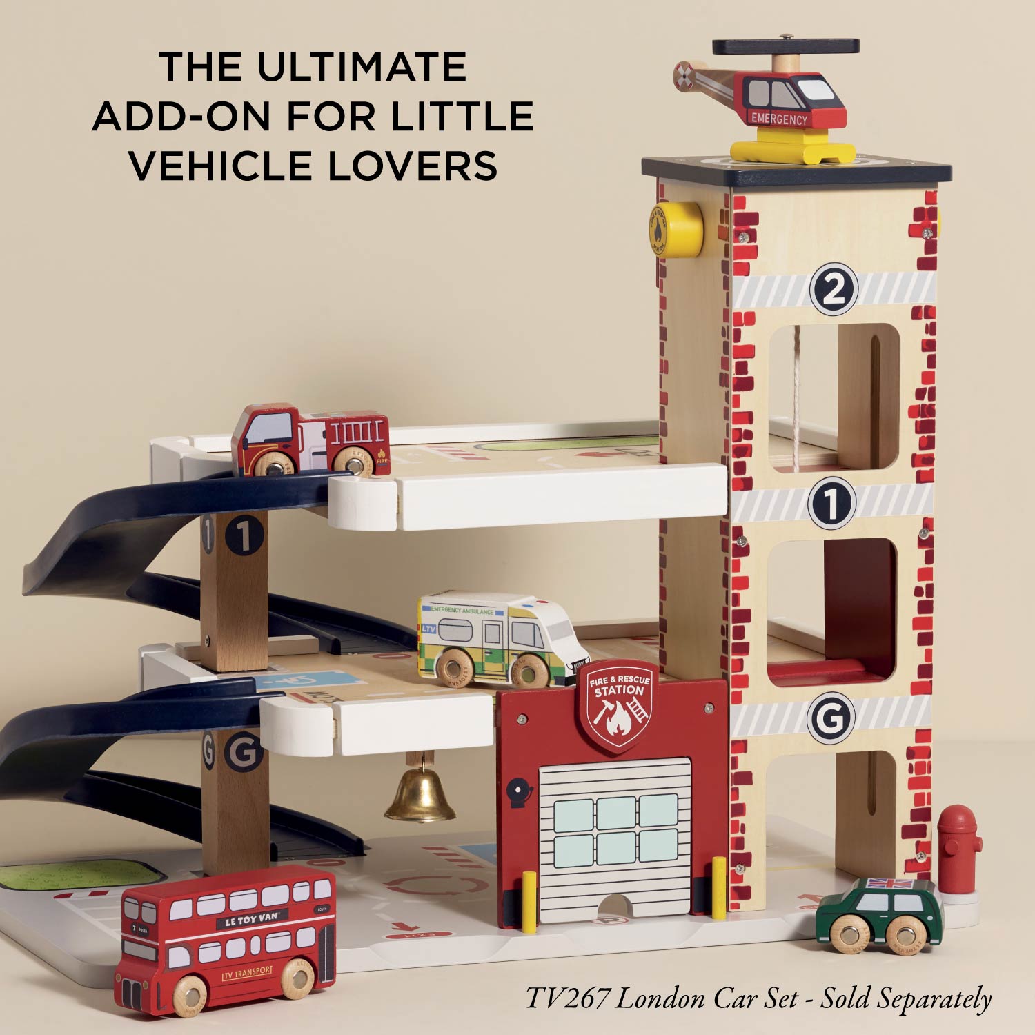 Fire & Rescue Wooden Garage
