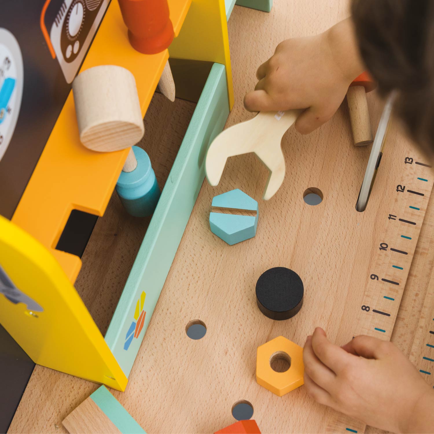 Carpenter Work Bench Set | Wooden Roleplay Toy Bundle | Le Toy Van Ltd
