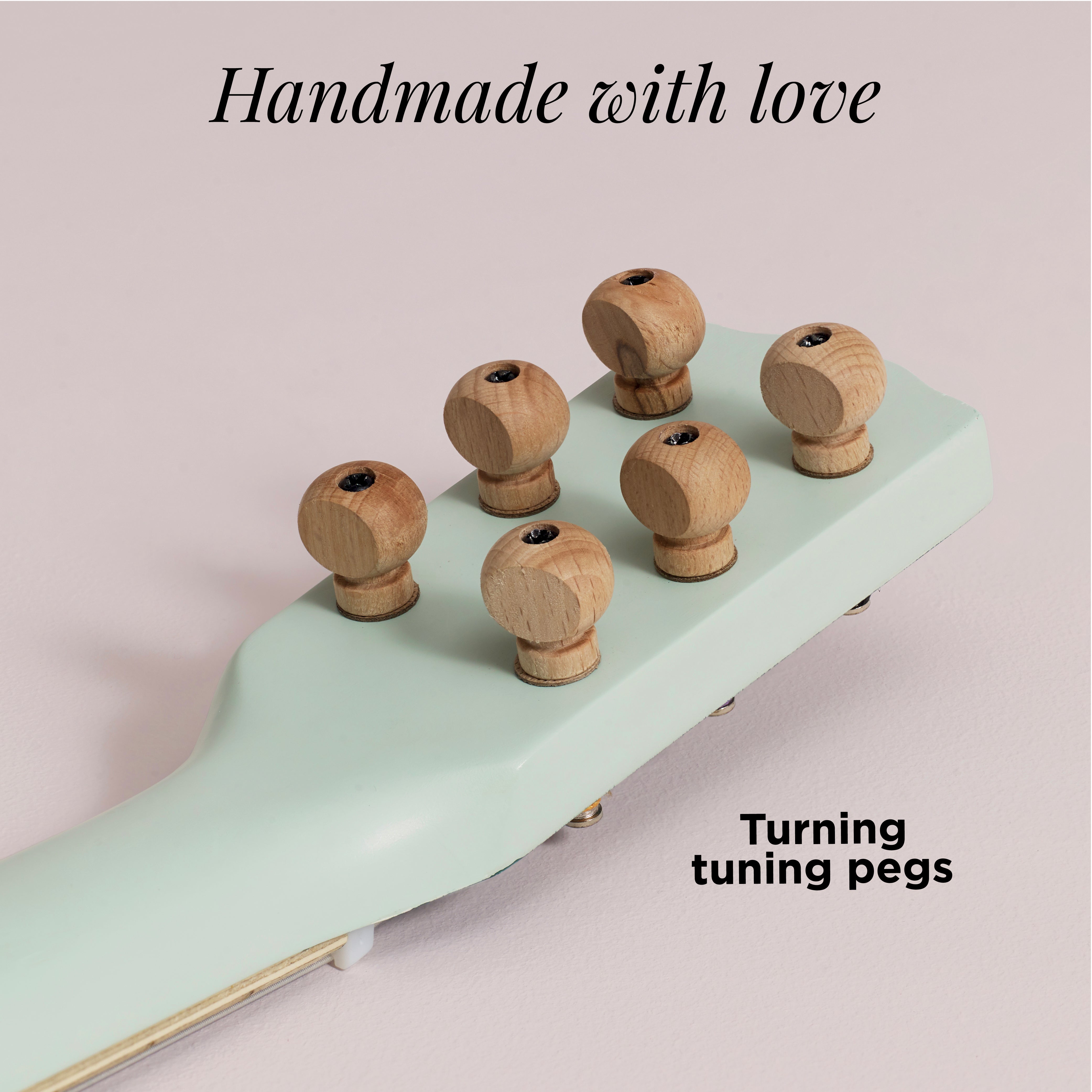 Wooden Guitar Toy Instrument
