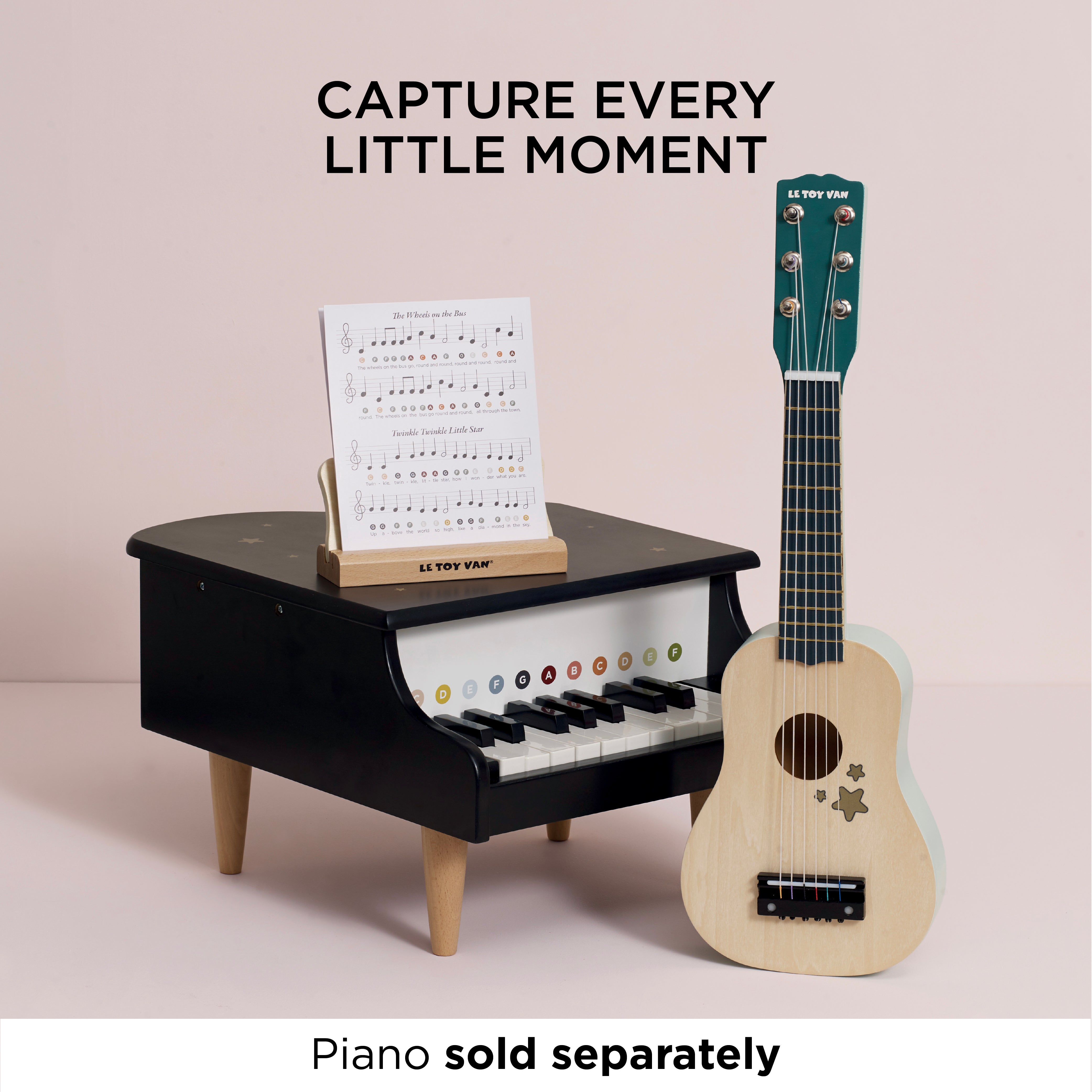 Wooden Guitar Toy Instrument