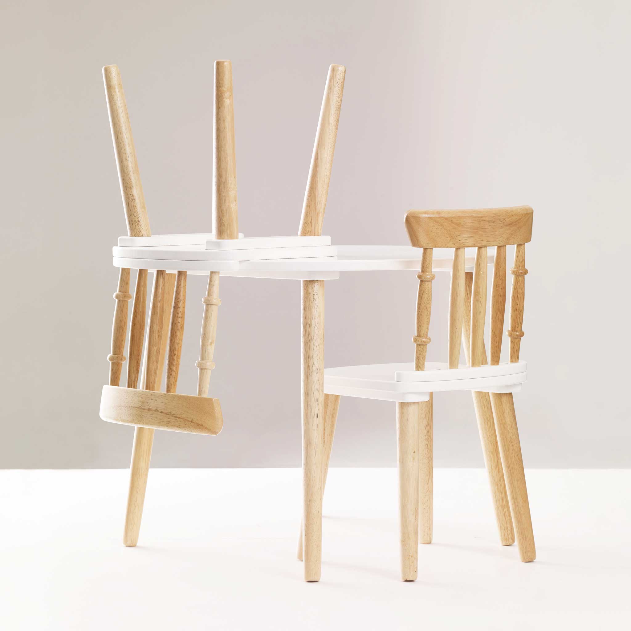 Children's Wooden Table and Chairs