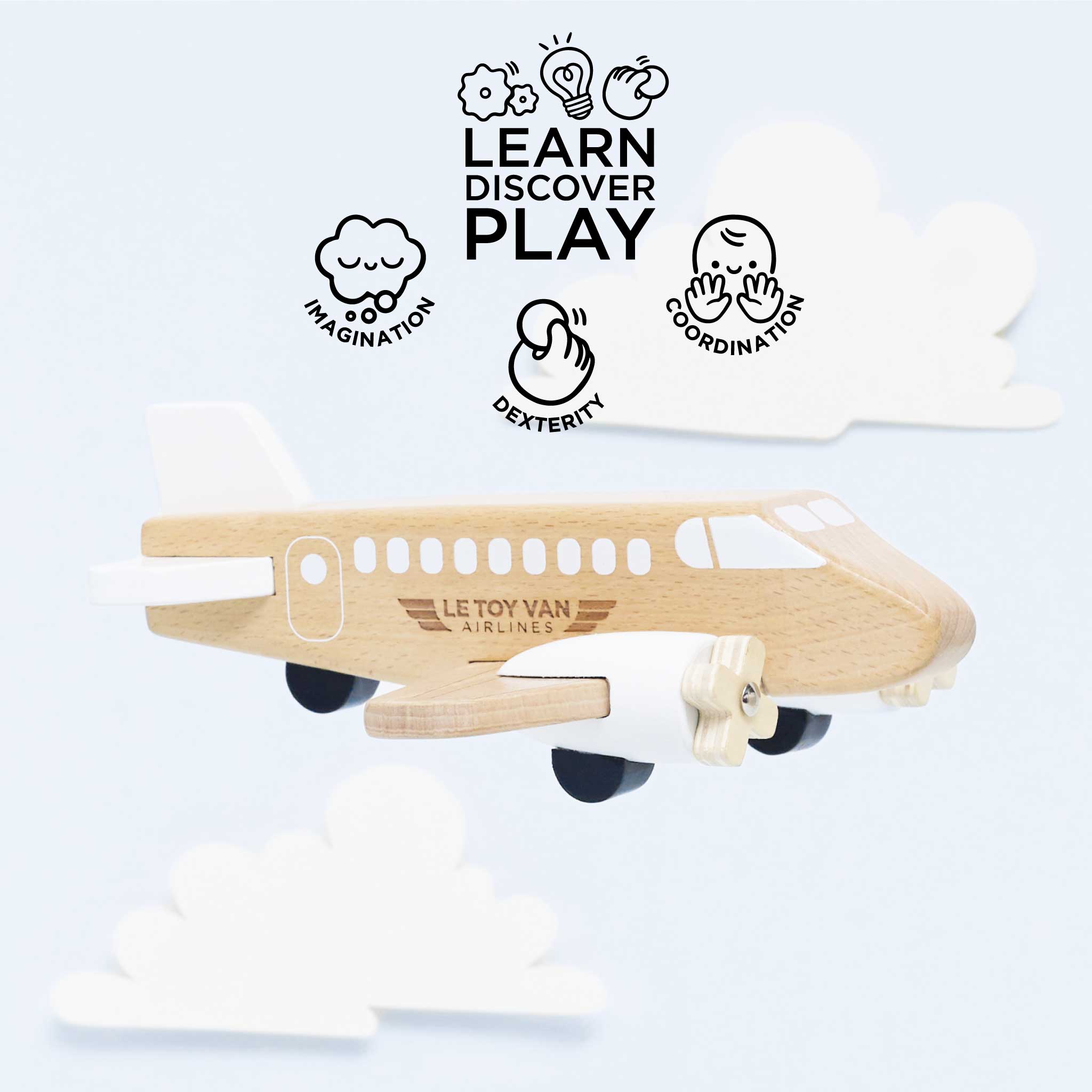 Wooden Toy Plane