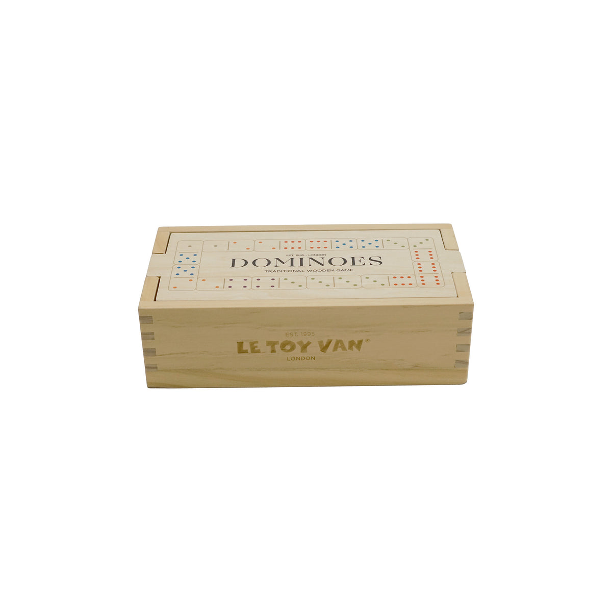 Wooden Dominoes Set