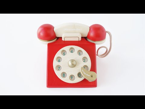 Vintage Wooden Phone
