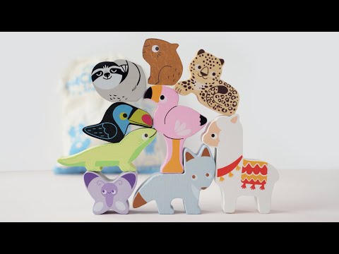 Andes Stacking Animals & Bag